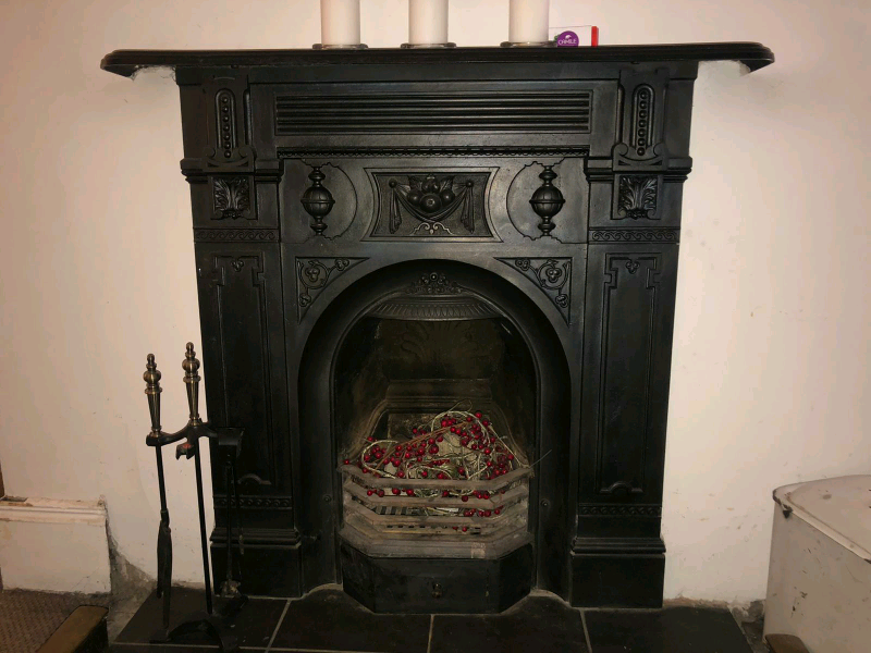 Wrought iron fireplace surround in Antrim Road, Belfast Gumtree