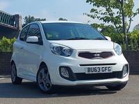 2013 Kia Picanto 1.25 White EcoDynamics 3dr HATCHBACK PETROL Manual