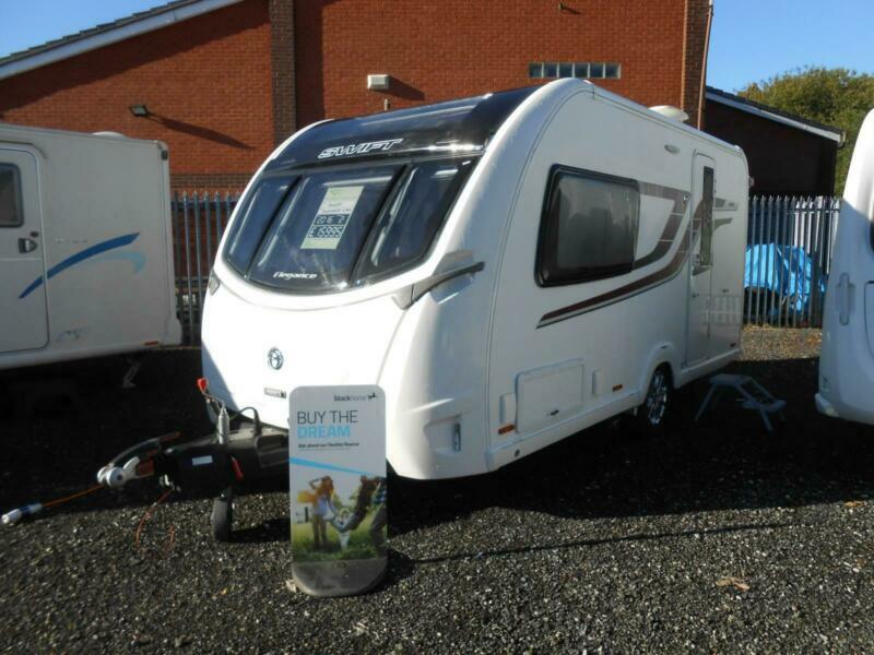 NOW SOLD 2016 Swift Elegance 480 Luxury 2 Berth Touring Caravan In