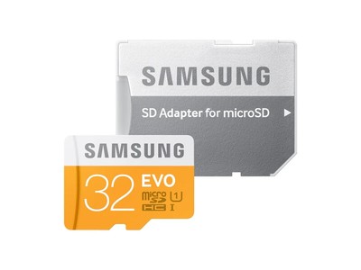 Samsung MicroSD EVO Plus 32GB Class 10 Micro SDHC Memory Card