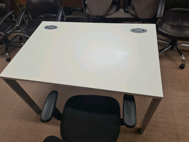 White Office desks (1200 x 800) excellent quality (25 available) in