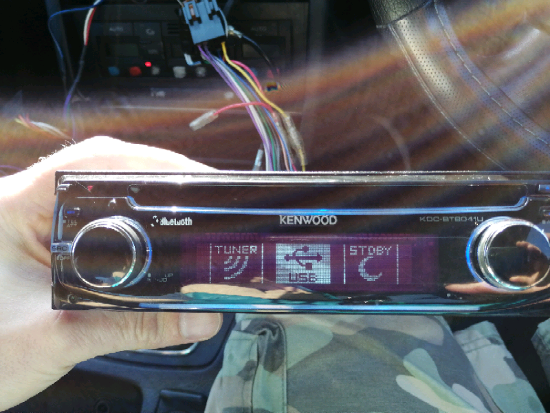 Kenwood Car Stereo Cd Usb 2 Aux Bluetooth