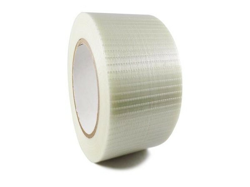 Fiberglass Filament Tape Transparent Bi-Directional Tape 2 Inch x 55 Yards