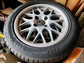 Volvo BBS 16 inch wheels rim set Nokian winter tyres 225/45/16 S40/V40