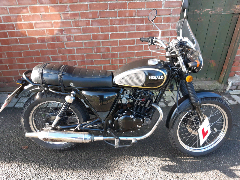 herald 125cc motorcycle