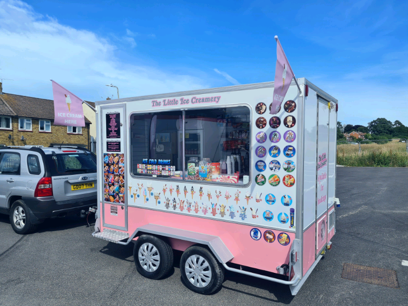 ICE CREAM BUSINESS FOR SALE INCLUDING 4X4, AND STOCK. in Canterbury