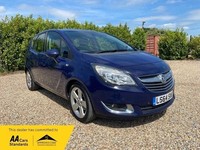 2014 Vauxhall Meriva 1.4i 16V Tech Line 5dr MPV PETROL Manual
