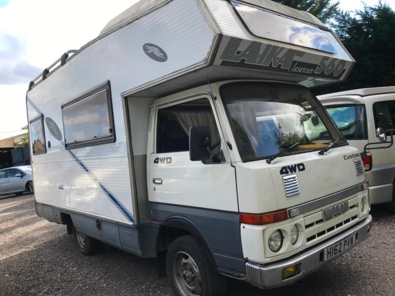 Nissan Atlas Cabstar 4 / 5 BERTH MOTORHOME 4WD MANUAL JAPANESE IMPORT