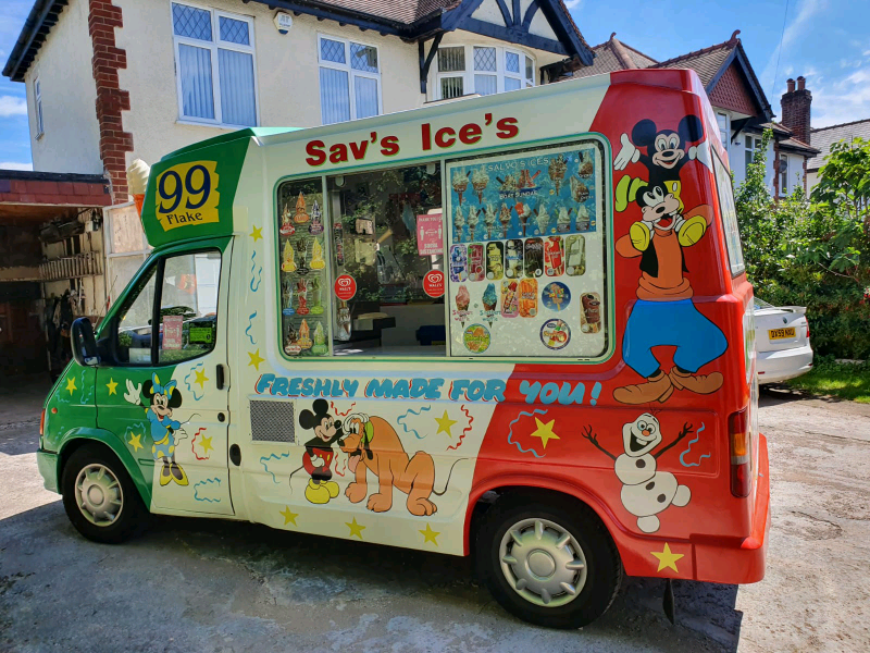 Ice cream van stocked & ready to work in Acocks Green, West Midlands