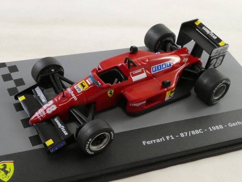 Ferrari F1 87/88C N.28 Gerhard Berger 限定 Ferrari F1 87/88C N.28 Gerhard Berger 限定 Ferrari F1 87/88C