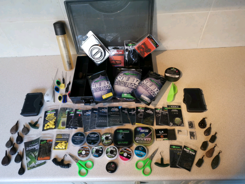 carp terminal tackle box full carp fishing in NewcastleunderLyme