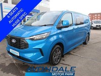 2025 Ford Transit Custom 2.0 EcoBlue 136ps H1 Double Cab Van Limited Auto PANEL 