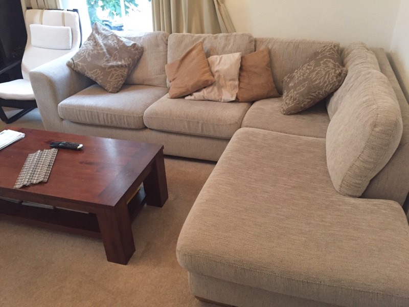 Large Beige John Lewis Corner Sofa in Westminster, London Gumtree