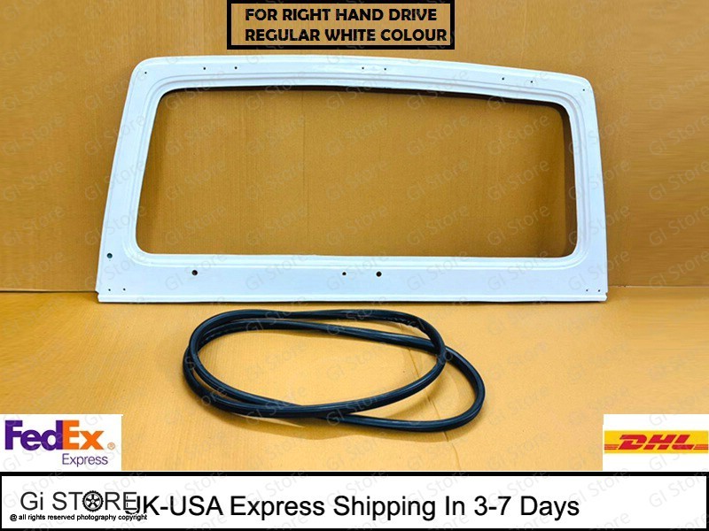 Suzuki Samurai Windshield Frame Front Window Panel Sierra Drover White RHD