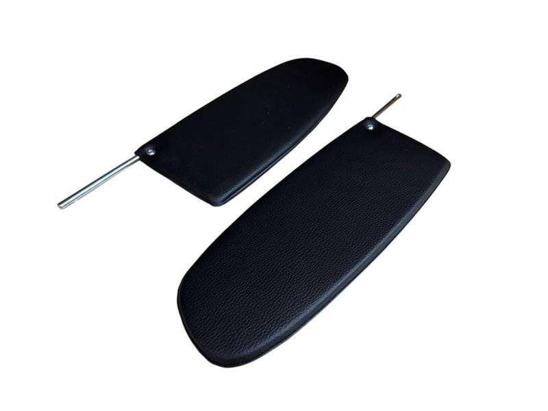 Sunvisor For Volkswagen Karmann Ghia Convertible Sedan 1958 - 1964 Black Color