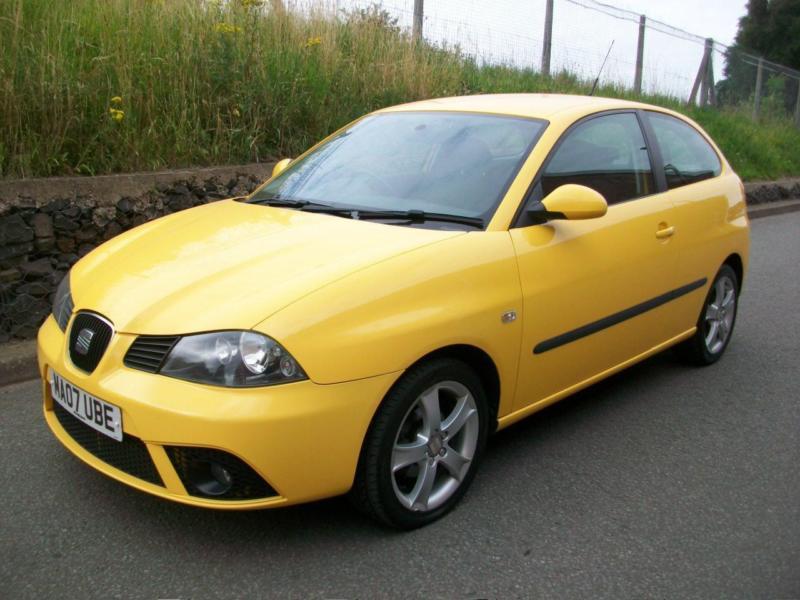2007/07 SEAT 1.4 16v SPORT YELLOW LOW MILES FULL SERVICE HISTORY