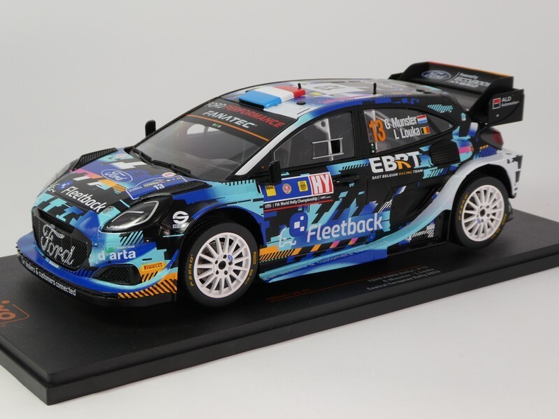 Ixo Ford Puma Rally1 #8 Tanak Winner Rally Sweden 2023 1/18