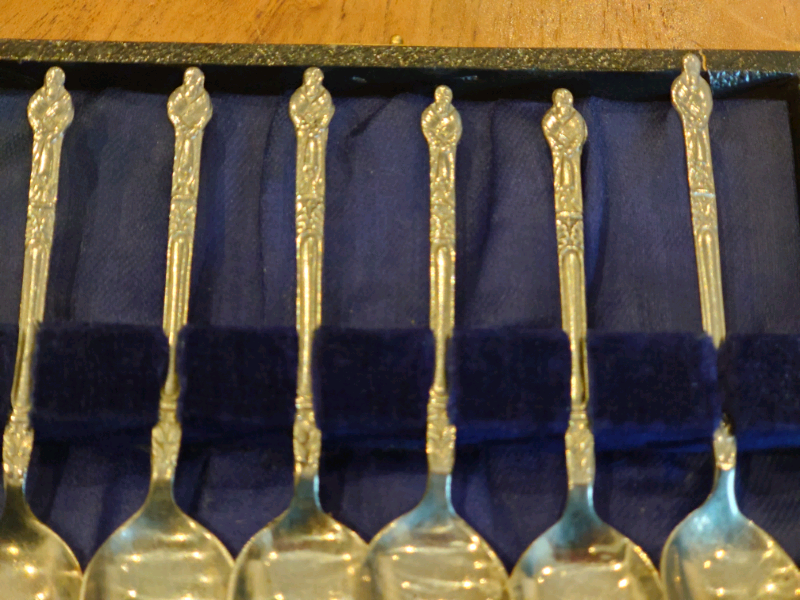 Antique Silver Spoons Hallmarks for sale in UK