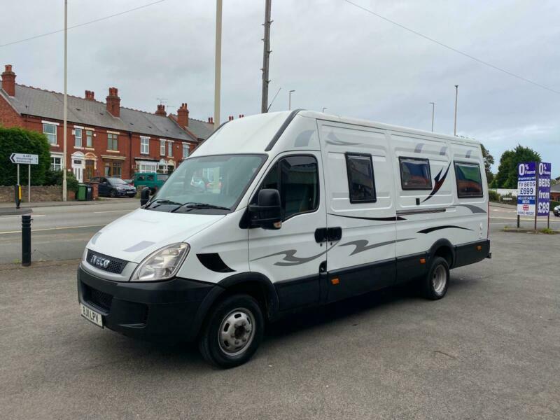 2011 11 IVECO DAILY 3.0 TD 50C15 LWB HIGH ROOF WHITE MOTORHOME CAMPER
