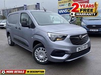 2020 Vauxhall Combo Turbo D 2300 Sportive Panel Van Diesel Manual