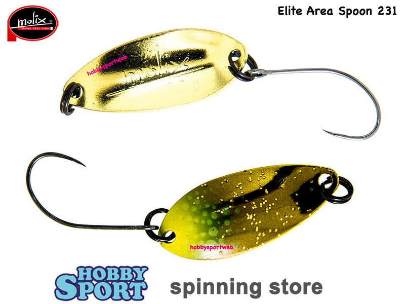 MOLIX ELITE AREA SPOON 3,5 GR COLORE 231 PELLET CHART ESCA TROTA LAGO FIUME
