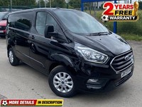 2023 Ford Transit Custom 300 EcoBlue Limited Panel Van 2.0 Manual Diesel Panel V