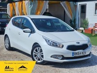 2014 Kia Ceed 1.6 GDi EcoDynamics 2 Euro 5 (s/s) 5dr HATCHBACK Petrol Manual