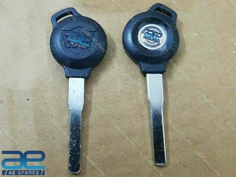 Blank Key Set For Royal Enfield Interceptor Continental Gt 650 Meteor 350