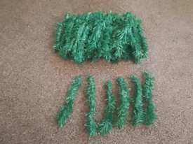 50 Christmas Garland Tie Wraps Green collection Thornton heath 