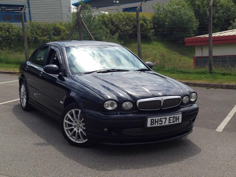 2008 jaguar x type Sport saloon black***Full Body kit***one owner**good