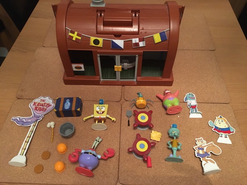 Spongebob Krusty Krab Playset/DVDs in Gateshead, Tyne and Wear Gumtree