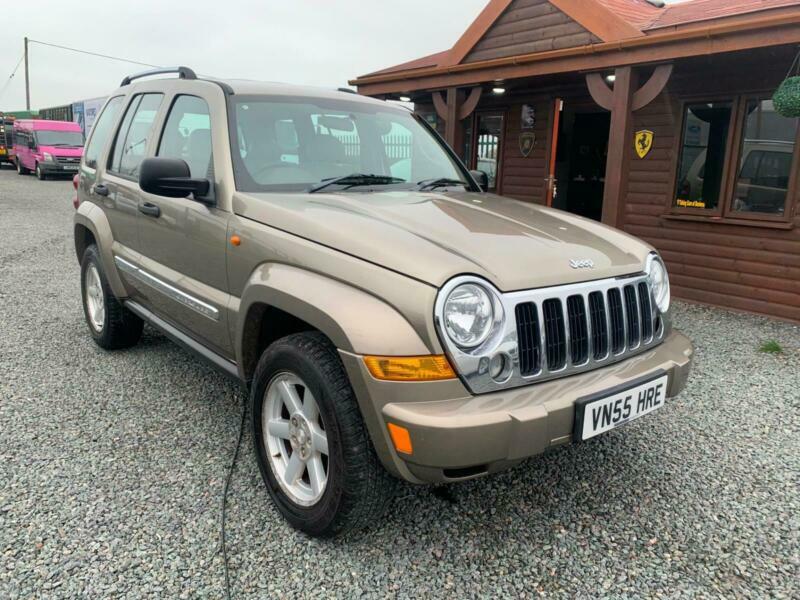 2005 JEEP CHEROKEE 3.7 V6 Limited 5dr Auto 4X4 PETROL LEATHER SAT NAV