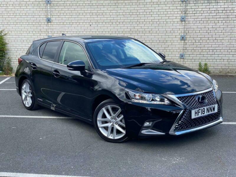 2018 Lexus CT 200h 1.8 Luxury 5dr CVT HATCHBACK Petrol/Electric Hybrid