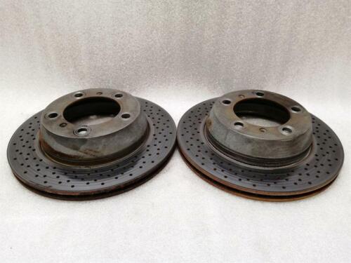 PORSCHE CAYMAN S 981 Rear Brake Discs 98735240301 bremsscheibe hinten