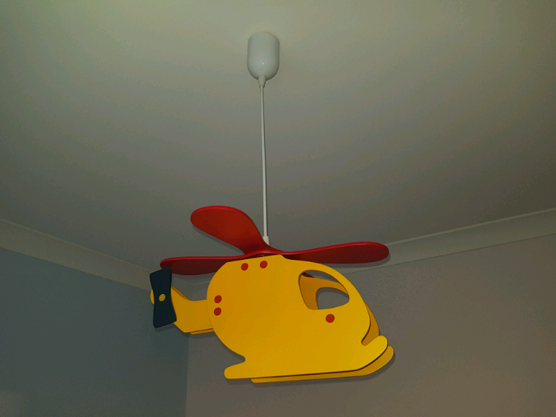 Timber Helicopter Ceiling Light Ceiling Lights Gumtree Australia