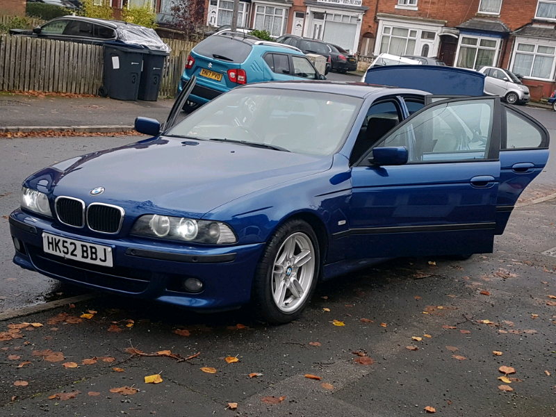 Bmw e39 blue