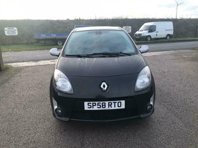 2008 58 Renault Twingo 1.2 GT Petrol Black 3 Door MOT 02/2021. in
