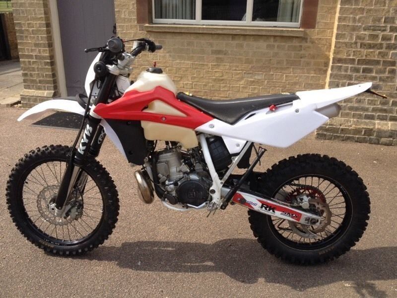 2010 Husqvarna WR300, road legal enduro. WR 300 in St Neots
