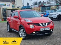 2016 Nissan Juke 1.6 Acenta XTRON Euro 6 5dr HATCHBACK Petrol Automatic