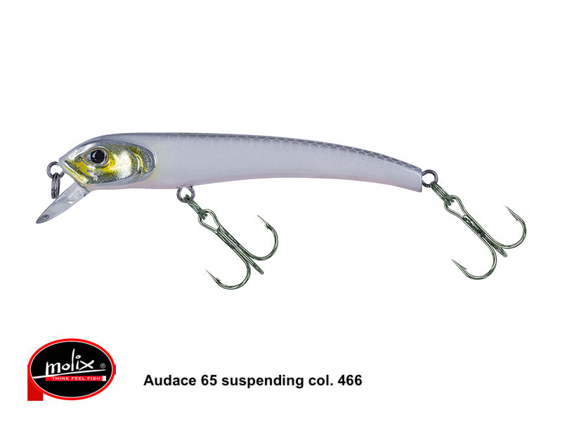 MOLIX AUDACE 65SP COLORE 466 NATURAL WHITE 3,5 GR SUSPENDING PICCOLA TRAINA
