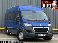 2017 Peugeot Boxer BlueHDi 440 2.0 4dr Minibus (9-17 Seats) Manual Diesel Minibu