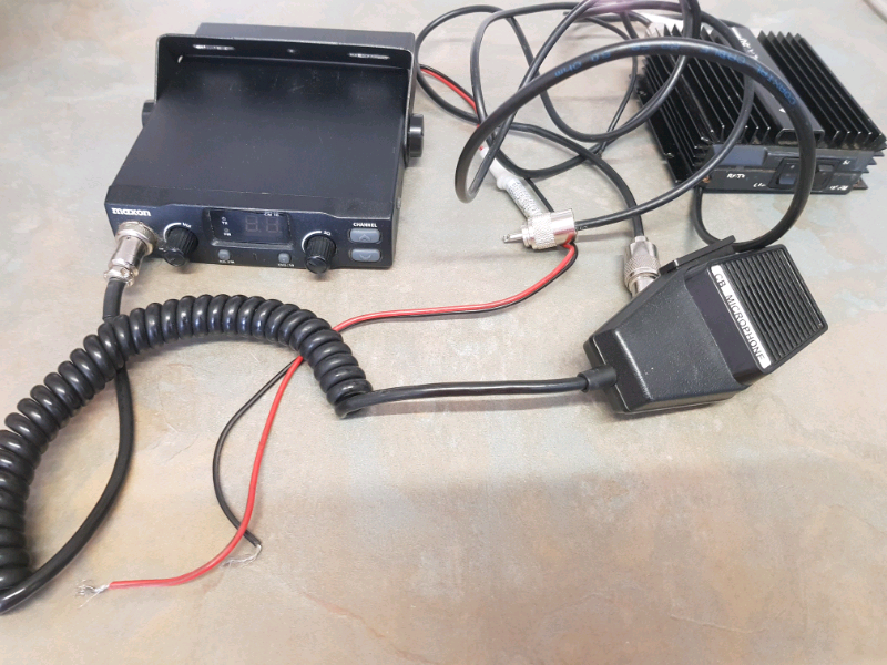 CB radio and booster amplifier cb mic in Newcastle, Tyne and Wear