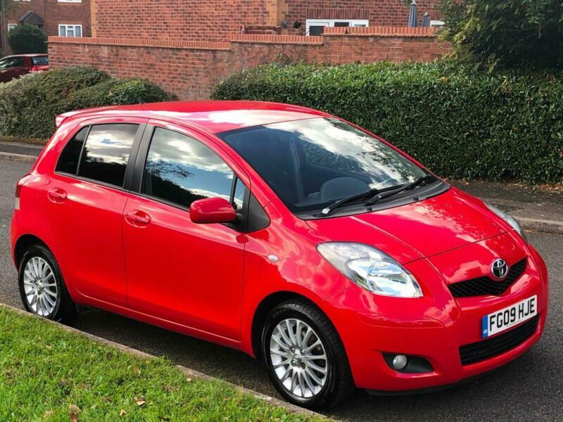 2009 09 TOYOTA YARIS SR VVT + 1.3 PETROL 5 DOOR + £30 ROAD TAX + + HPI CLEAR ++ in Acocks