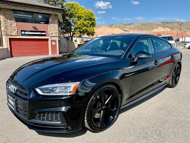 2019 Audi S5 Sportback 3.0t Quattro Premium Plus 15080 Miles Mythos Black Metall Used Audi S5