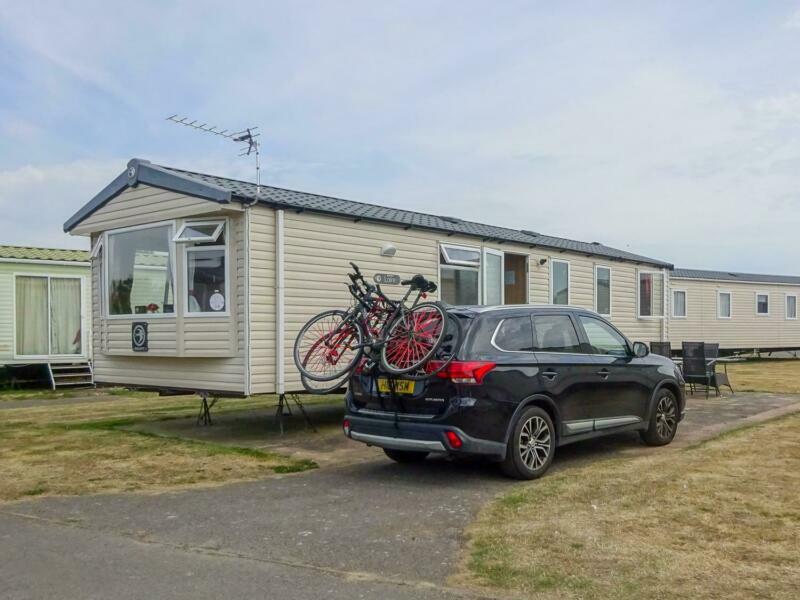 Swift Loire 2014 static caravan at Haven's Church Farm, Pagham in