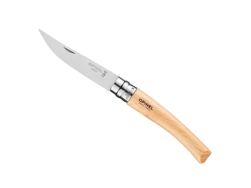 25587 - Opinel Effile 8 Hetre 10cm Inox