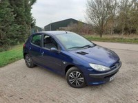 2003 Peugeot 206 Look2 1.4 Petrol Manual 5 Door Hatchback Blue Cheap MOT