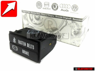 Original VW Warning Lamp FASTEN BELTS BRAKE USA - 171919235P