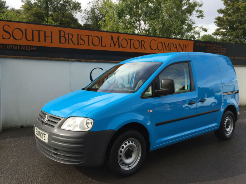 2010 10 VOLKSWAGEN CADDY VAN 2.0 SDI C20 TWIN SIDE DOORS 1 OWNER 30K