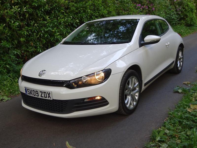 Volkswagen Scirocco 1.4 TSI ( 160ps ) 2009, White, ZERO DEPOSIT £129